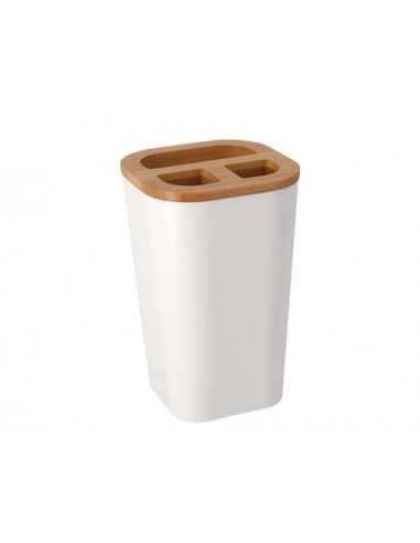 PORTACEPILLOS AXEL 7X7X11,5CM BLANCO XXX