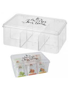 CAJA PARA TÉ 21.5X14.5X8.8CM