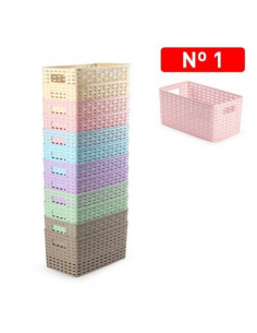 PLASTIFORTE CAJA RATAN BEIG...