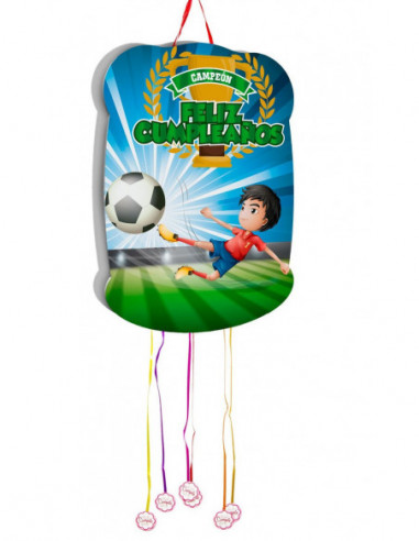 PIÑATA CUMPLEAÑOS FUTBOL